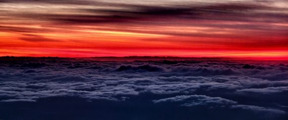 SAN-SEA on 3/6.  Insane colors already so I figured why not shoot in HDR mode?   :)