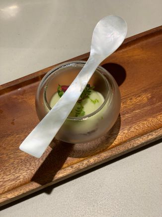 Mozambique black prawn, Calamansi, Lime zest