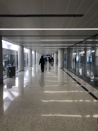 
At T-minus 10 to board I made the walk from the United Club over to gate 80. 