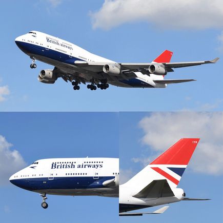 My final one of the Quartet caught this pm landing from Las Vegas. They should have gone for the cheap ‘British’ Look 