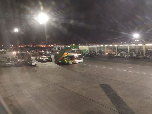 Preparing disembarking in JED...