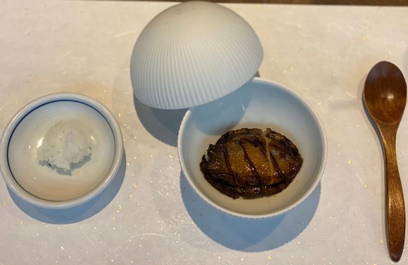 Abalone sushi 