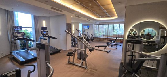 Well equipped gym