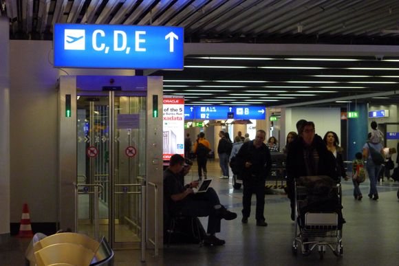 Frankfurt Airport A concourse in 2013
