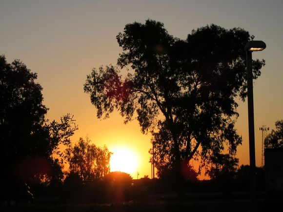 Sunset 5th June 2018 Tipton, California