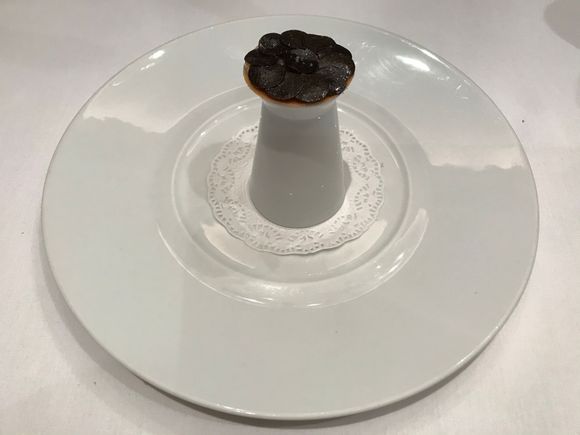 Truffle ‘ tart ‘ on filo