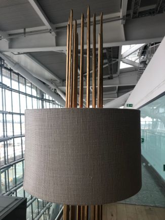One of the light fittings 