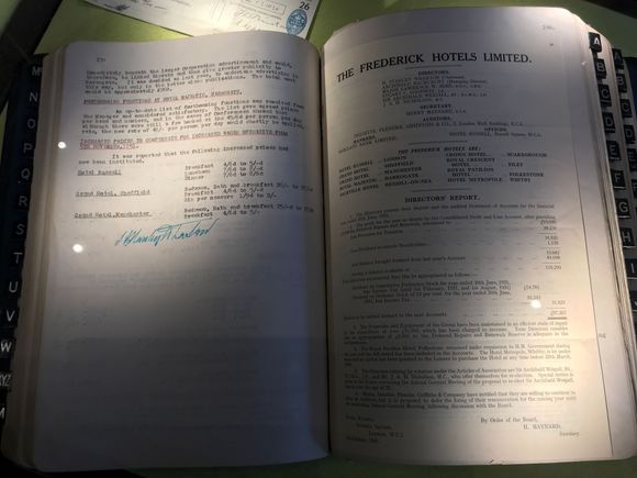 Some more history of the hotel