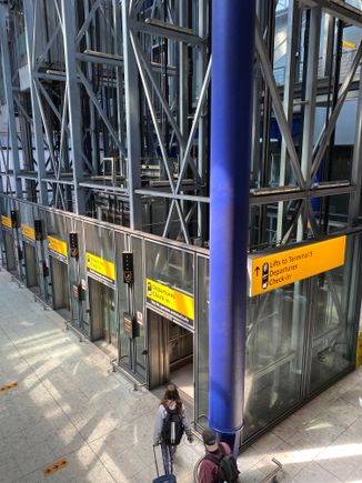 Elevators to departures