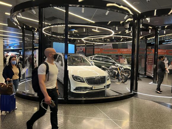 They sell Maybach’s at Duty Free?