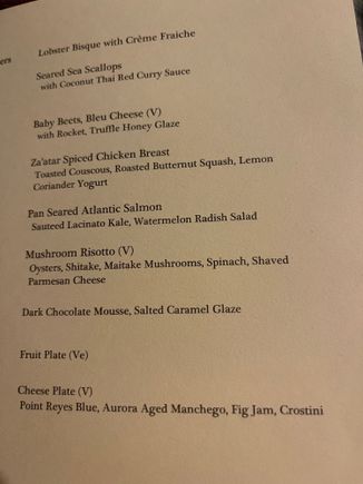 IAD F dining tonight 