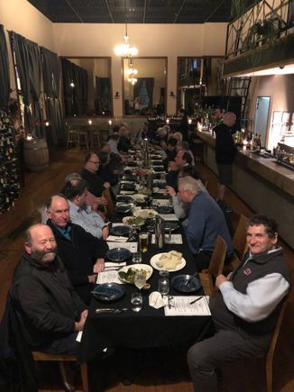 Ozfest 18 Sat dinner 