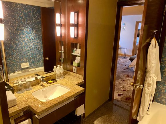 deluxe suite bathroom