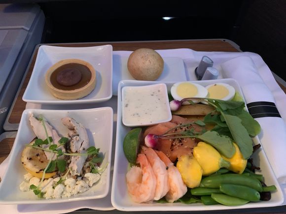 Meal 18mar21 lax Mia seafood bowl, actually quite good
