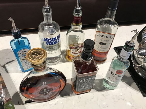 Buffet: adult beverages