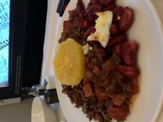 Antonio Park’s Feijoada: the FA didn’t recommend it but took it anyway. It was actually very tasty despite the look