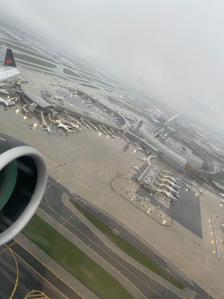 Busy morning YYZ