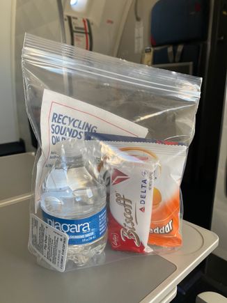 #3 SLC-BUR, unbranded water, biscoff, gold fish