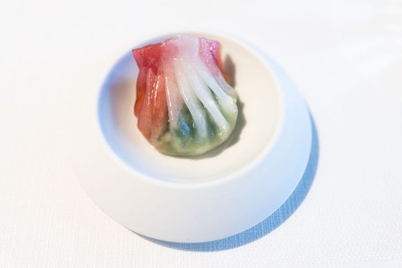 Watercress Cuttlefish Dumpling