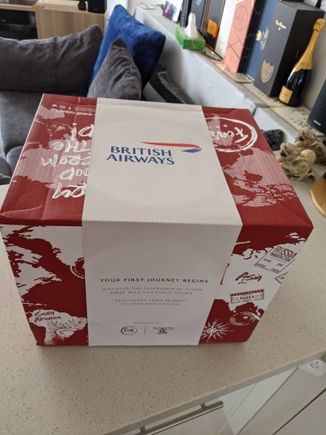 Box delivered right side up 