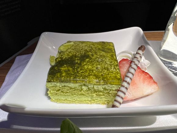 Lovely green tea tiramisu :)