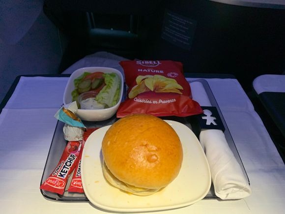 Photo was from flight last month but was one of the choices on yesterday’s flight to JFK
