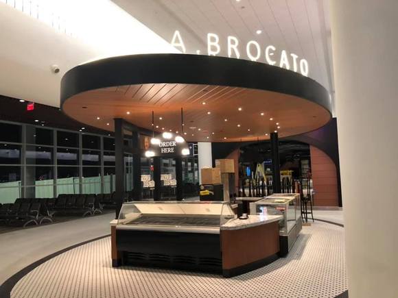 Concessions next to AA gates