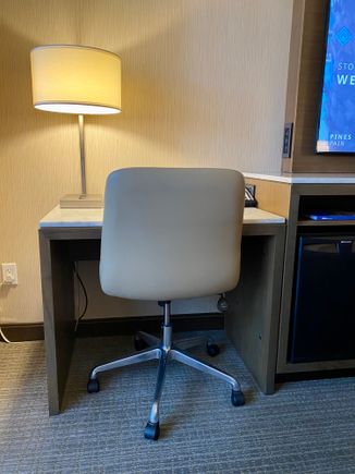 Desk in main bedroom