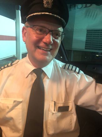 Just got off an A320 from Marrakech and had the legendary pilot who has made the announcement himself on every flight since he became captain. 
Great touch, and to be encouraged. He was chuffed to have been mentioned on Flyertalk too. 