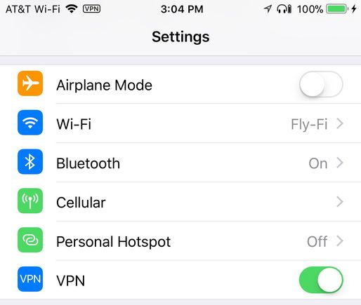AT&T WiFi (for SMS/MMS) and VPN working again on FlyFi!