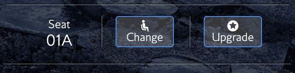 Sat in 1A and the app is still offering an upgrade. I was hoping to get the bosses seat with a forward view. It wasn’t to be though.