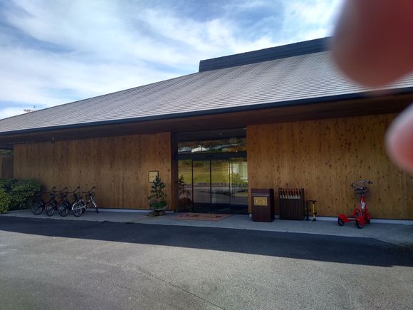 Entrance to the main lodge and dining room