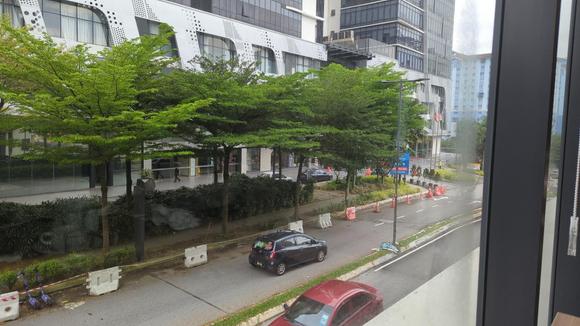 Breakfast at Kuang's Café - view