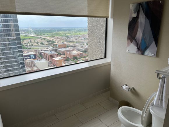 An interesting toilet location