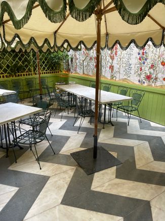 Outside terrace