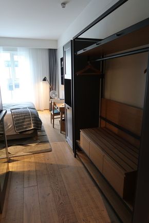 View from the door