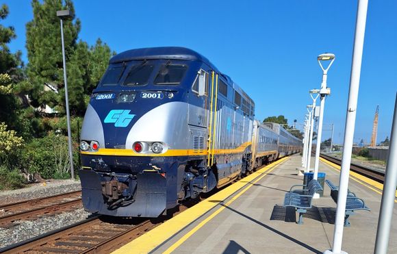 This train was headed for San Jose.