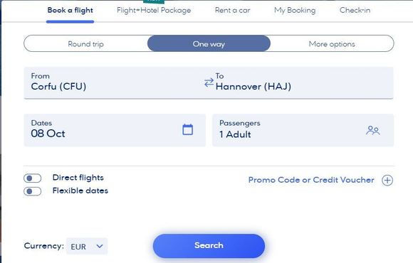 the SIMPLEST booking...