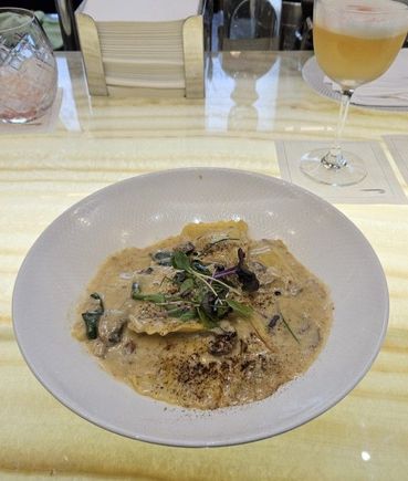 Mushroom Ravioli 