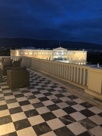 Parliament View from our Private Terrace on the 6th Floor