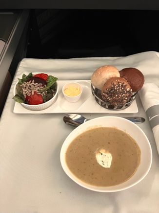 Soup was tasty 