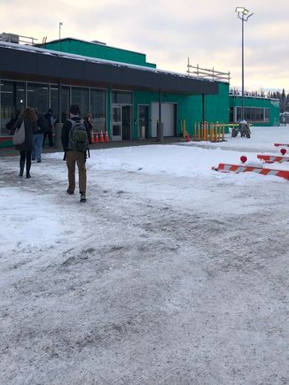 Arrived at ENA