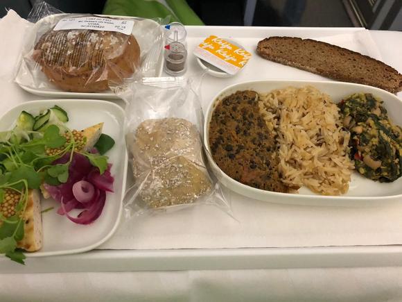 Vegan dinner HEL-DEL