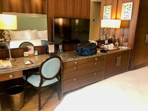 Desk area