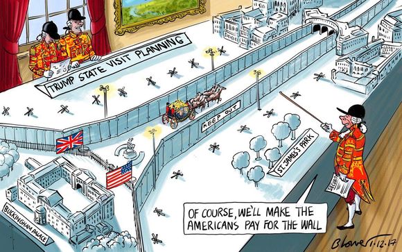 Donald Trump’s planned state visit to the UK  :-)