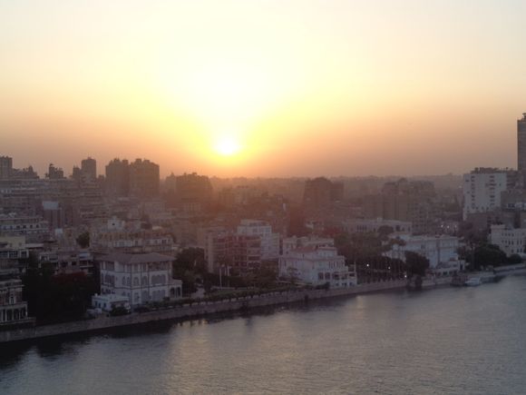 View from balcony.
