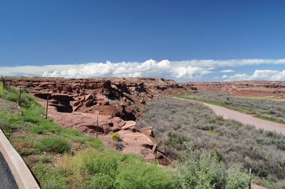 Gorge beside Cameron trading post