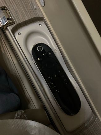 A true remote (entirely wireless).