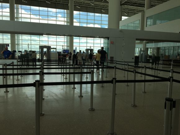PreCheck to the right, losers to the left