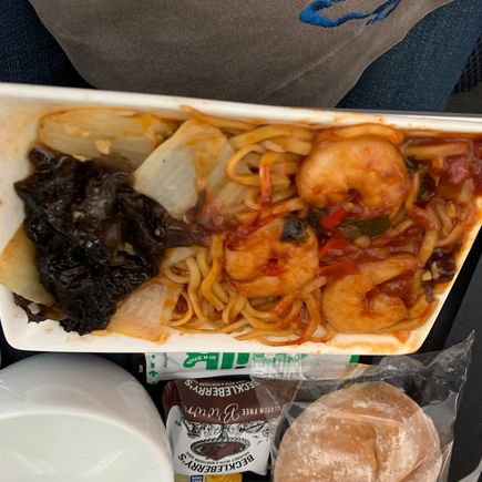 Prawn fried noodles